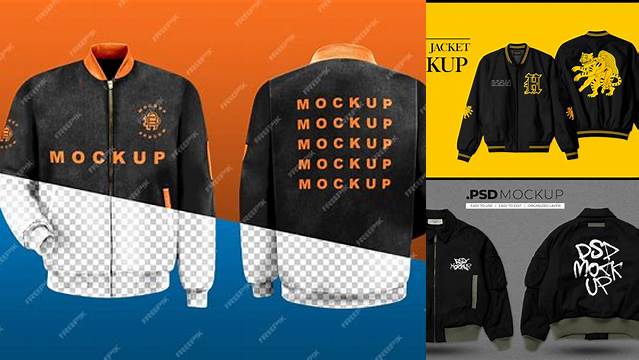 2258+ Bomber Jacket Mockup Free Modern PSD Templates