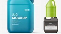 2272+ Jug Mockup Smart PNG Image