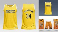 2279+ Basketball Jersey Mockup Free Download PSD Download