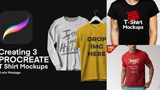 2285+ T-shirt Mockup Procreate Free Download Free