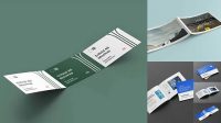 2298+ A5 Landscape Brochure Mockup Best Free Mockup PSD