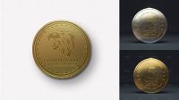 2306+ Coin Mockup Free Download Include TIFF