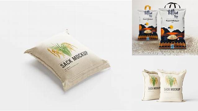 231+ Rice Bag Design Psd Free Download Versatile and Modern PSD Mockup