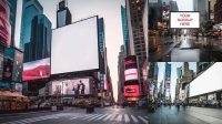 231+ Times Square Mockup Free For Free Download