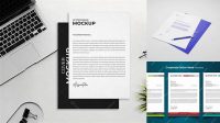 2313+ Mockup Papel Timbrado Creative Design Resource