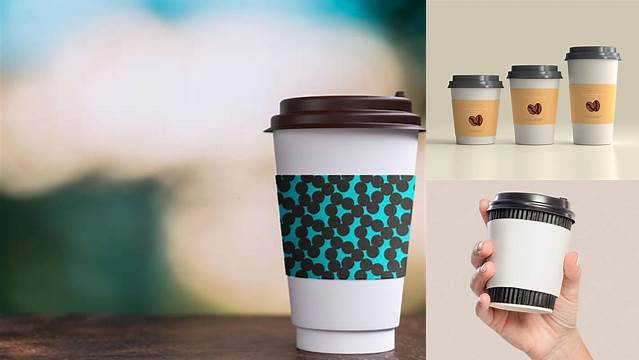 2321+ Cup Sleeve Mockups Stylish Free PSD