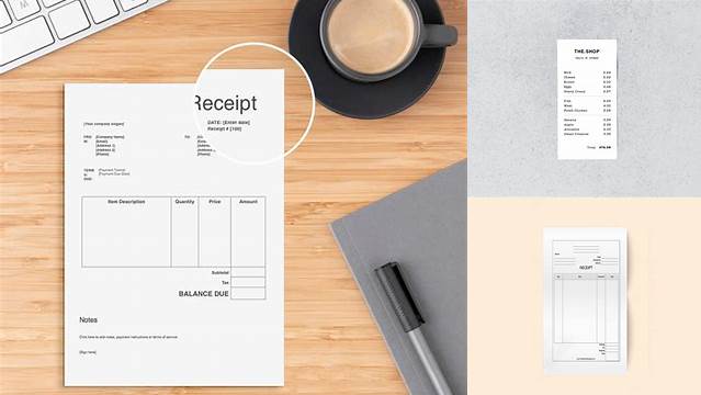 2321+ Receipt Mockup PSD Free Download