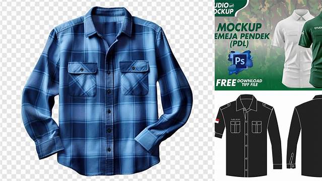 2324+ Mockup Kemeja Pdl Psd Free PSD