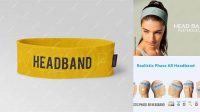 2325+ Headband Mockup Free Include TIFF