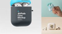 2331+ Airpods Case Mockup Free Easy Editable