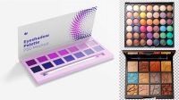 2335+ Eyeshadow Palette Template Smart Object PSD Template