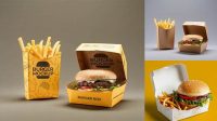 2344+ Hamburger Box Mockup Free Editable Photoshop File