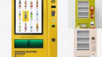 2346+ Vending Machine Mockup Psd Smart PNG Image