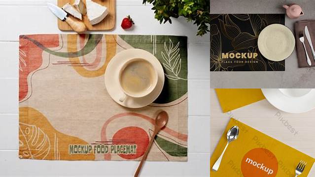 2347+ Placemat Mockup Free Digital Download