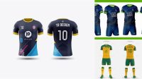 2354+ Mockup Uniforme Futbol Exclusive Free Creative Resource