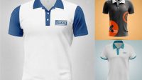 2359+ Camisa Polo Mockup Free PSD Download