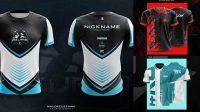 2370+ Free Mockup Jersey Esport Download Free