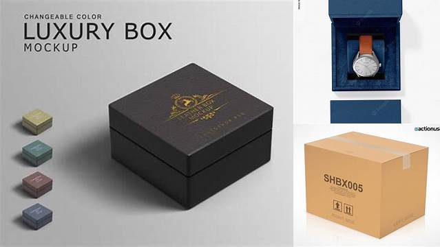 2378+ Watch Box Mockup Free Layered PSD File