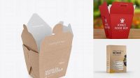 2384+ Rice Box Mockup Best Free Mockup PSD