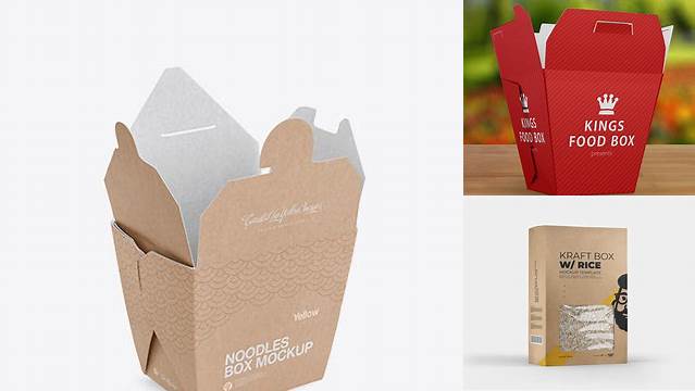 2384+ Rice Box Mockup Best Free Mockup PSD