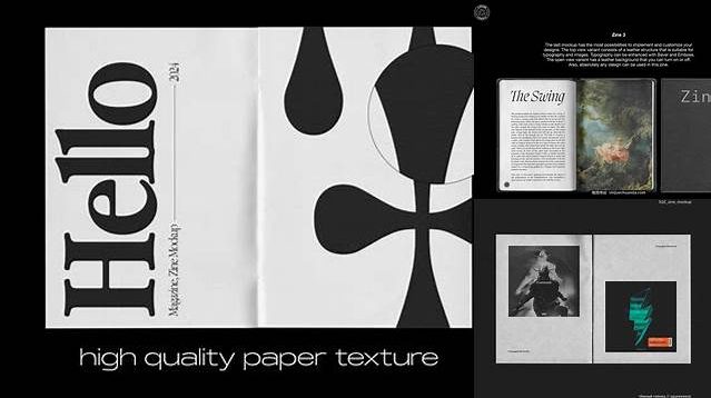 2386+ Zine Mockup Digital Download