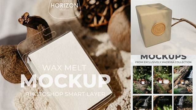 2390+ Wax Melt Mockup PSD Free Download