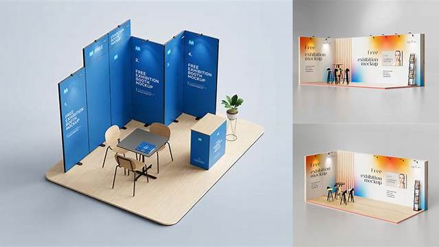 2401+ Exhibition Mockup Free PSD Free Download