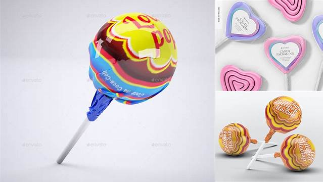 2408+ Lollipop Mockup Free Download PSD File Download