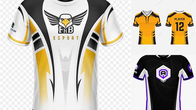 2411+ Template Jersey Esport Smart PNG Image