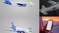 2412+ Airplane Free Mockup Download Free