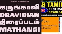 2425+ Tamil Fonts Collection Zip For Android Smart Object PSD