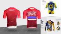 2427+ Cycling Jersey Mockup Psd Free Download Editable Graphic Free PSD