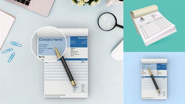 2430+ Bill Book Mockup Mockup PSD