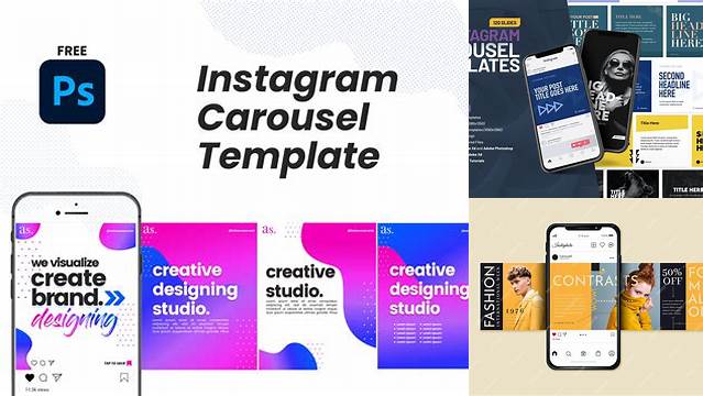 2434+ Instagram Carousel Mockup PSD Free Download