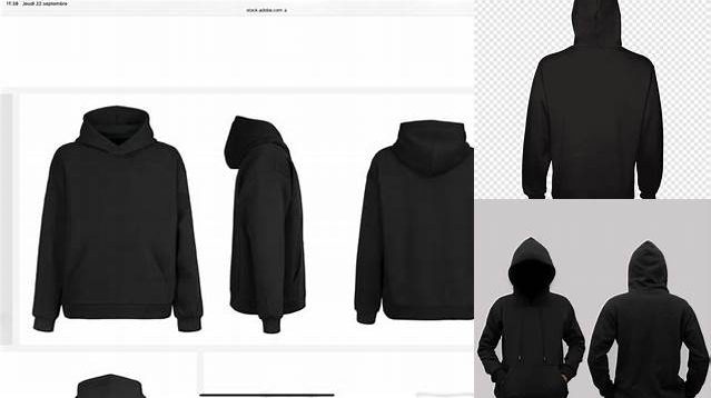 2436+ Hoodie Polos Hitam Depan Belakang PSD Free Download