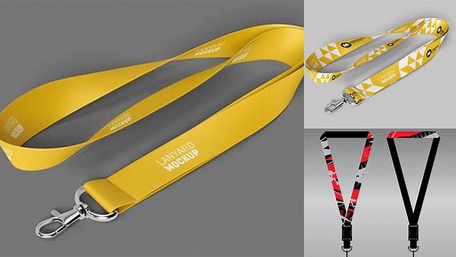 2438+ Lanyard Mockup PSD Download