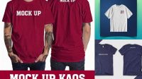 2442+ Mockup Kaos Online Gratis Mockup PSD Free Download