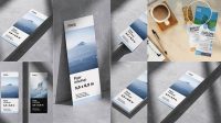 2443+ Free Rack Card Mockup Creative Layered Design File