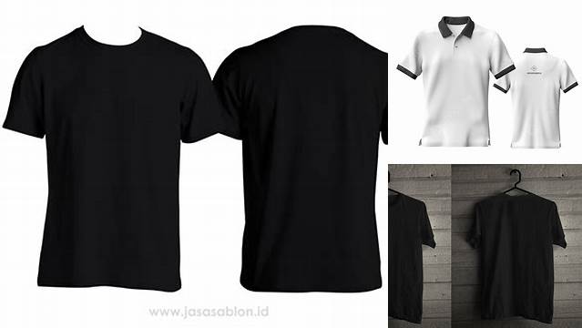 2452+ Mockup Kaos Polos Depan Belakang Png Smart Object PSD