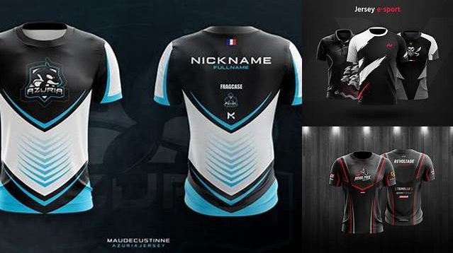 2453+ Jersey Esport Team Mockup Free PSD