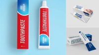 2456+ Toothpaste Mockup Free Download Free Mockup Templates