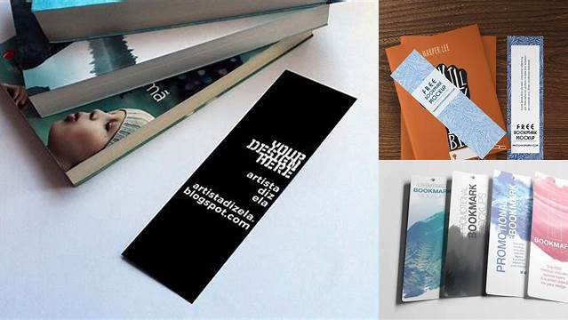 2458+ Mockup Bookmark Free Download Free