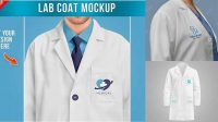 246+ Lab Coat Mockup Psd Free Design Resource