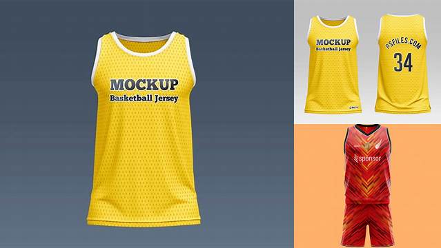 2465+ Basketball Jersey Mockup Template Free Digital Download