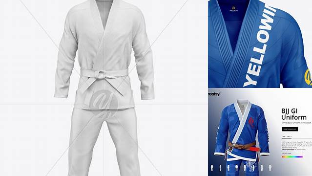 247+ Mockup Kimono Jiu Jitsu Custom Mockup PSD for Free