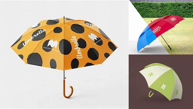 2472+ Umbrella Mockup For Free Download