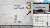 2473+ Wall Mockup Psd Free Download Include TIFF