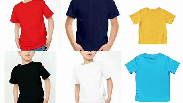 2474+ Mockup Kaos Anak Polos PSD Download