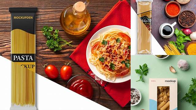 2474+ Spaghetti Mockup Editable and Customizable PSD