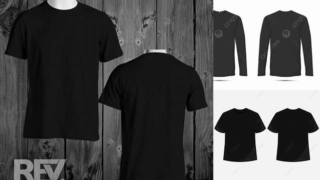 2475+ Mockup Kaos Hitam Polos Depan Belakang Easy Editable